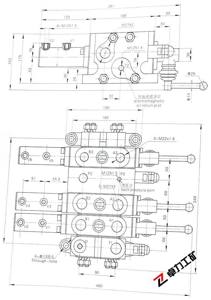 DLYS采煤礦機(jī)多路換向閥